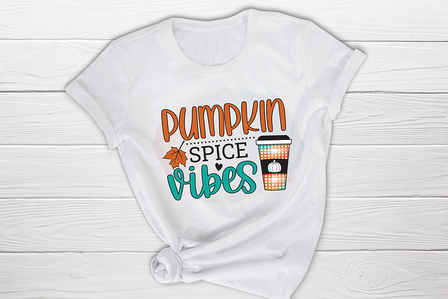 Fall Sublimation Design | Pumpkin Spice Vibes PNG