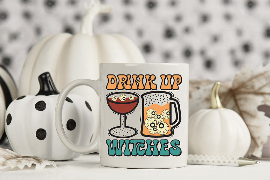 Drink Up Witches - Halloween Witch PNG