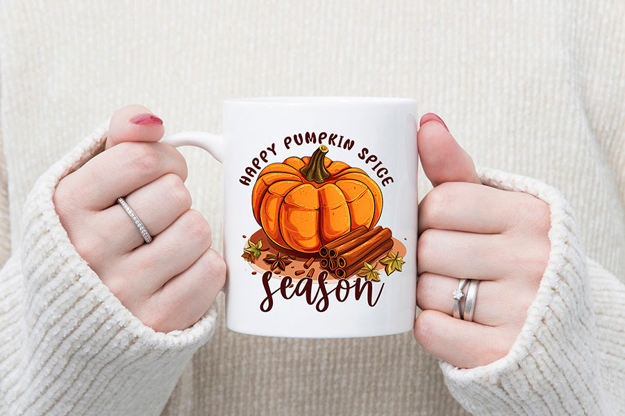 Fall PNG Sublimation - Happy Pumpkin Spice Season
