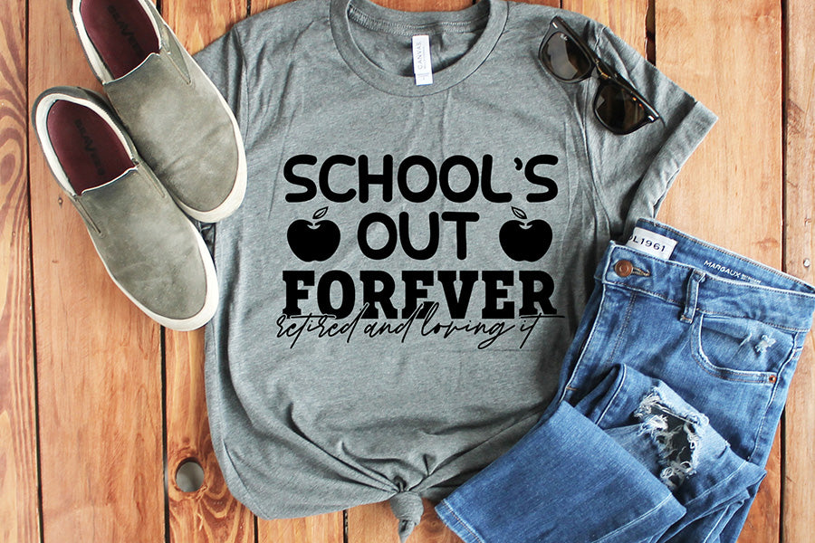 School's out Forever SVG, Teacher SVG