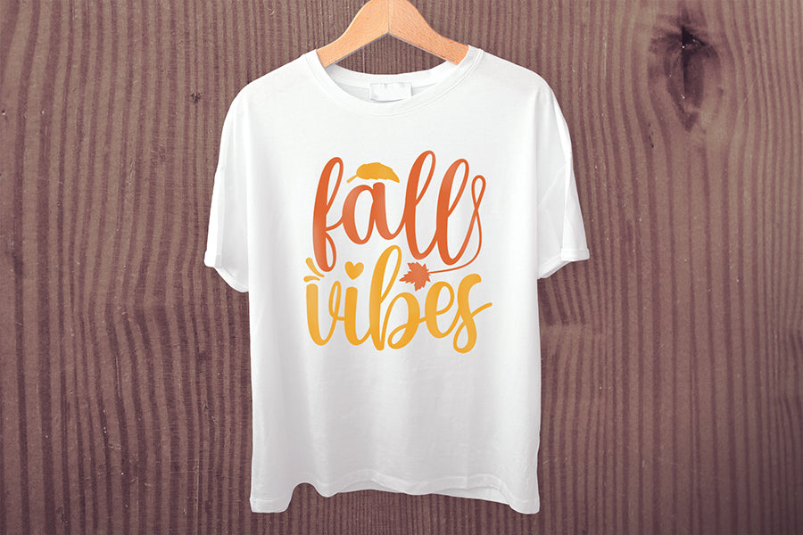Fall SVG Design, Fall Vibes Cut File