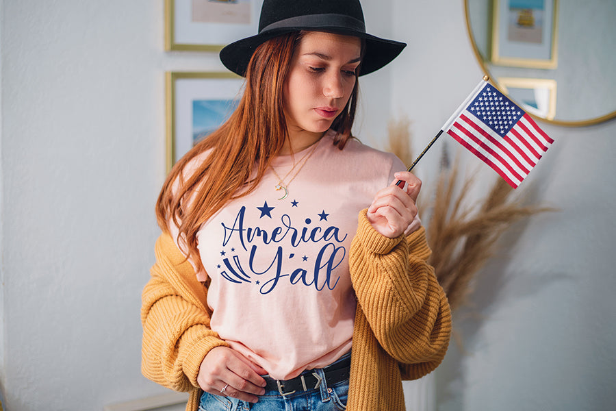 4th of July SVG, America Y'all SVG