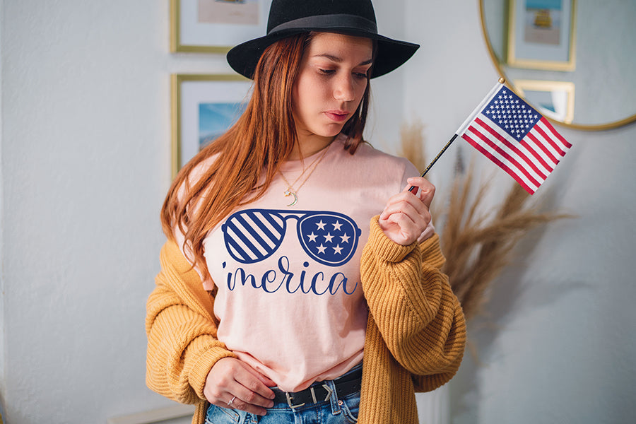 4th of July SVG Design - Merica