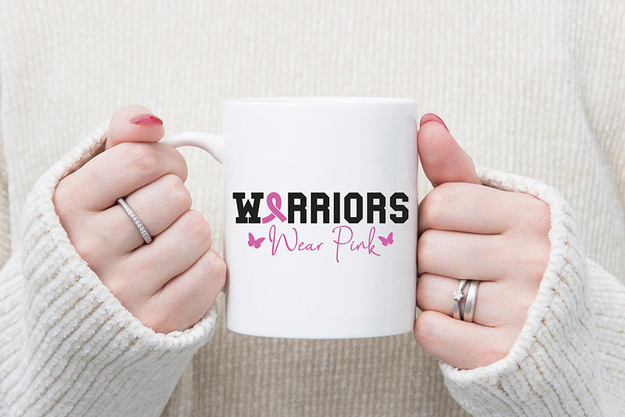 Warriors Wear Pink SVG | Breast Cancer SVG