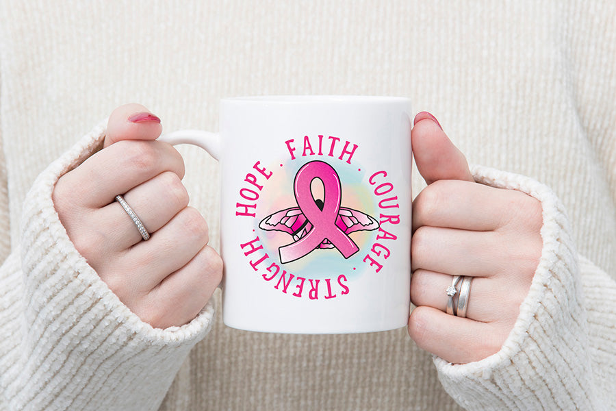 Breast Cancer Awareness Sublimation PNG