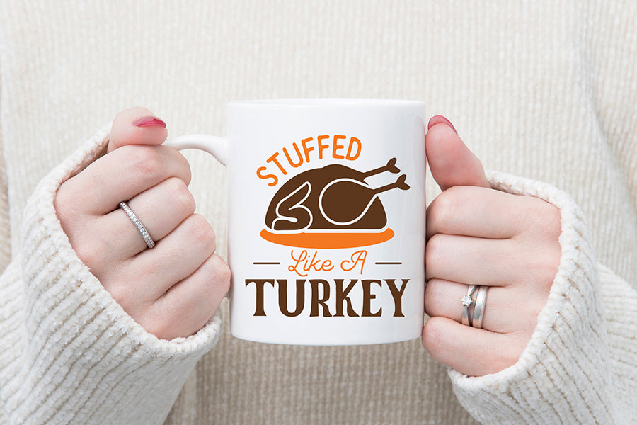 Stuffed Like a Turkey SVG Cut File