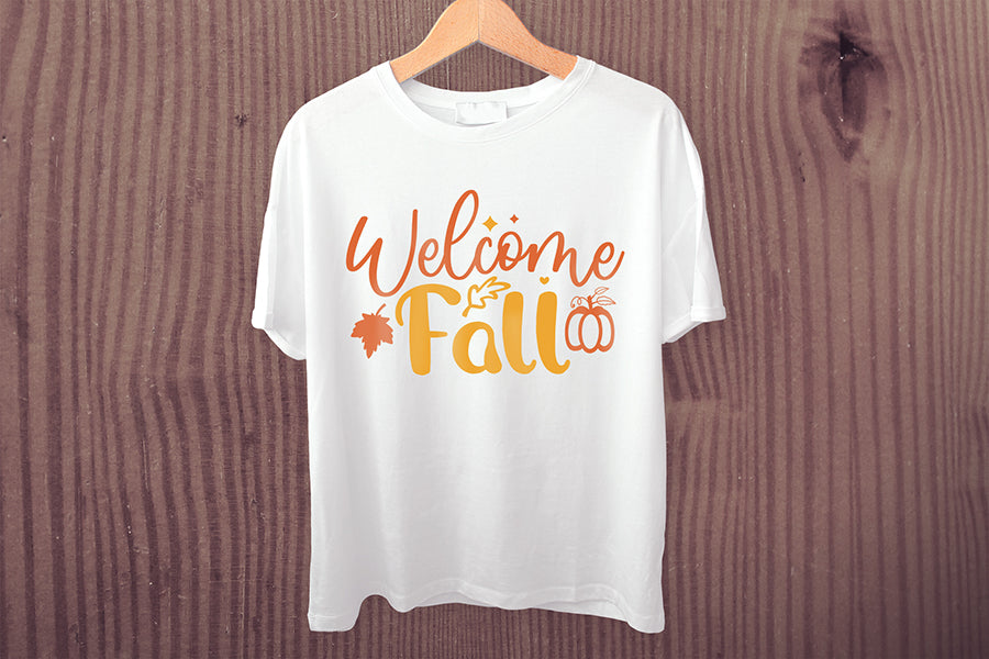 Fall SVG | Autumn SVG | Welcome Fall Cut File