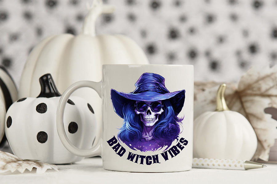 Halloween Sublimation Design, Bad Witch Vibes