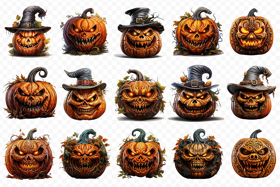 Halloween Pumpkin Sublimation Bundle