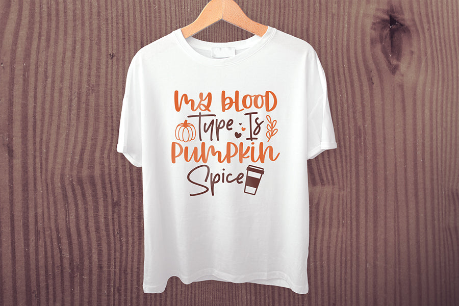 Fall SVG | My Blood Type is Pumpkin Spice