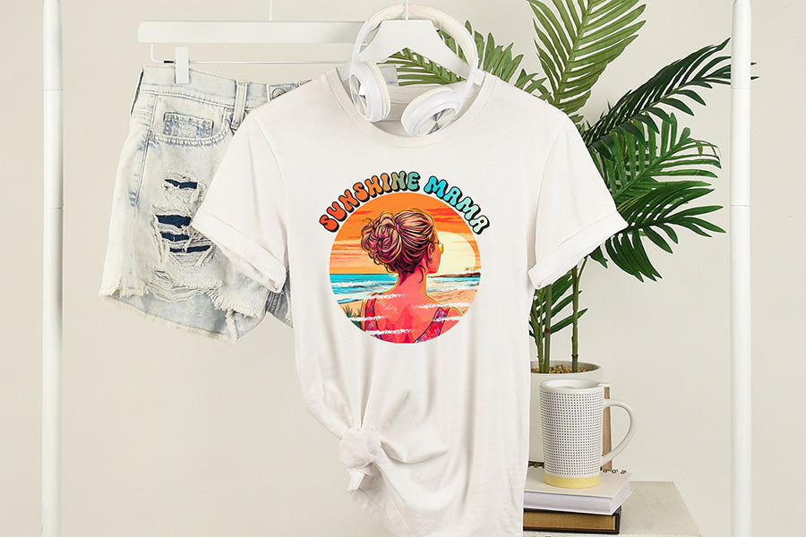Summer and Beach PNG Sublimation | Sunshine Mama