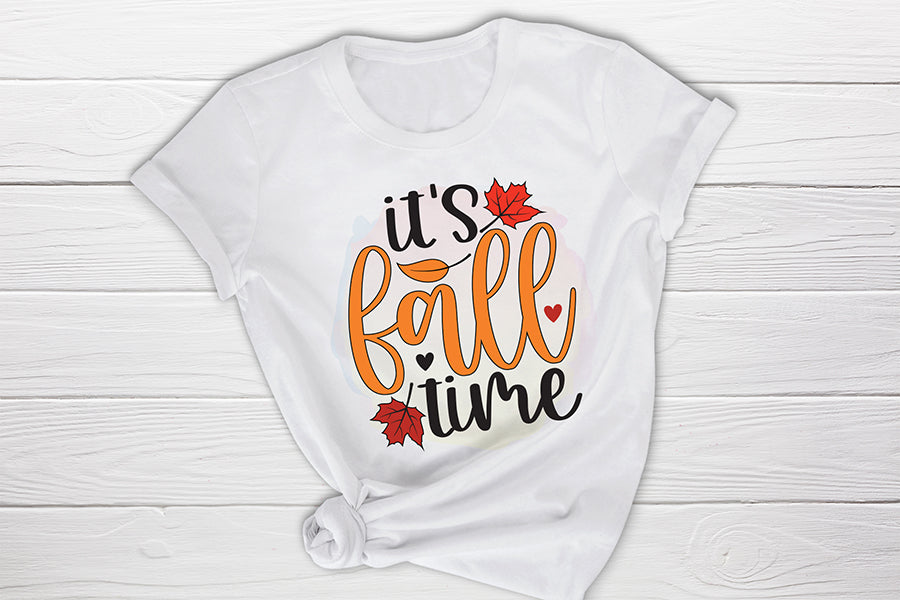 Fall Sublimation Design - It's Fall Time PNG