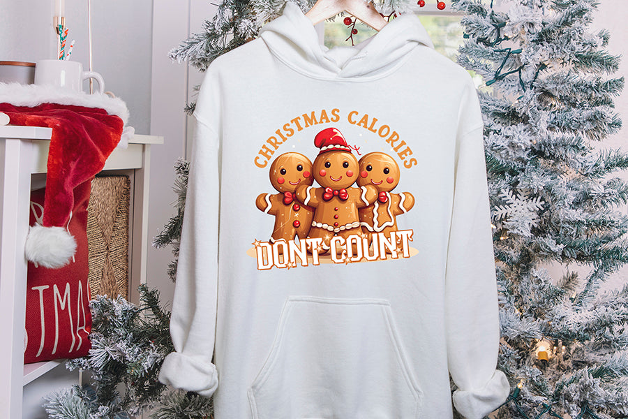 Christmas Calories Don't Count PNG Sublimation