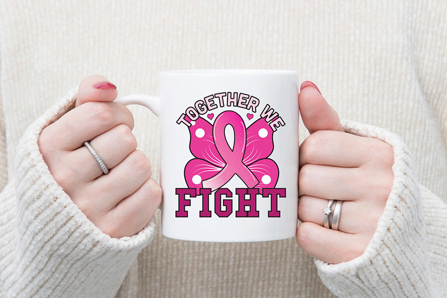 Together We Fight - Breast Cancer PNG