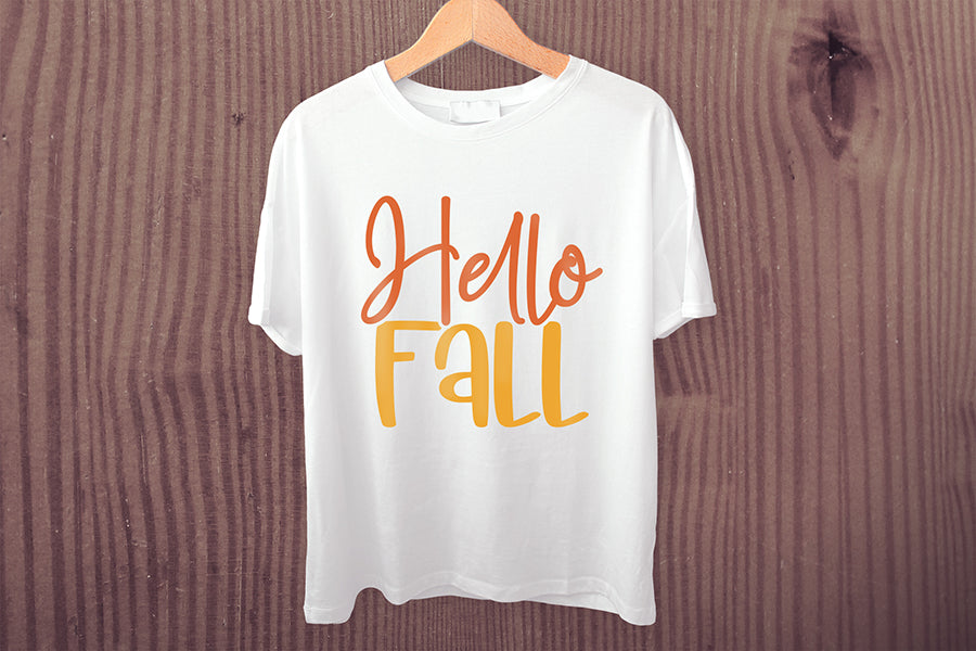 Fall SVG | Autumn SVG | Hello Fall Cut File