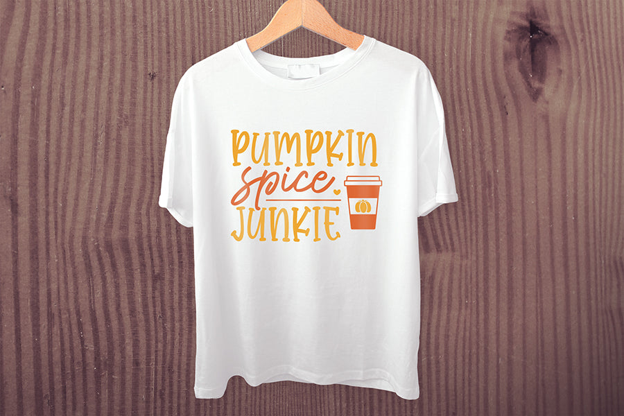 Fall SVG - Pumpkin Spice Junkie SVG