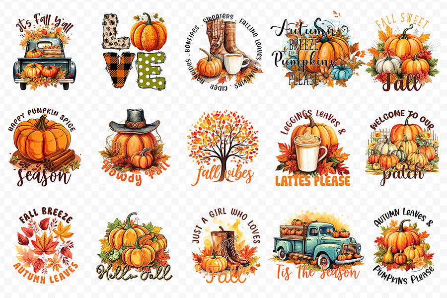 Fall Sublimation Bundle Vol.5