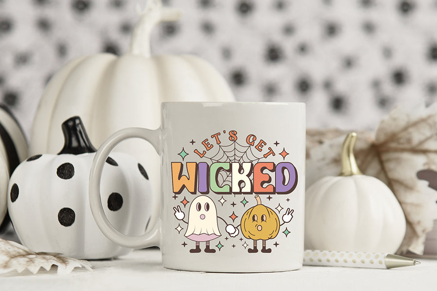 Let's Get Wicked - Retro Halloween Sublimation