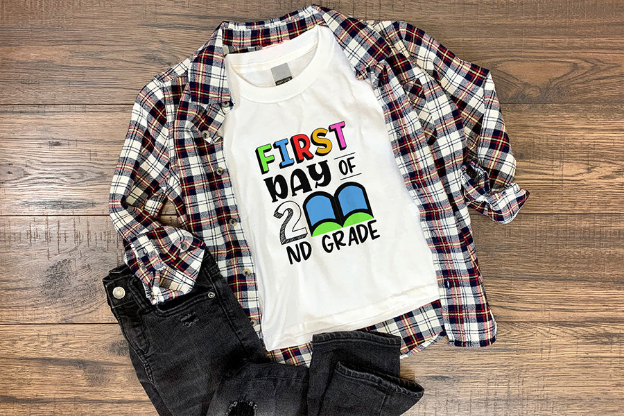 Back to School SVG - First Day of 2nd Grade SVG