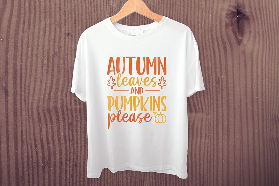 Fall SVG - Autumn Leaves & Pumpkin Pies