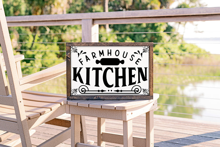 Farmhouse Kitchen SVG | Vinage Kitchen Sign SVG