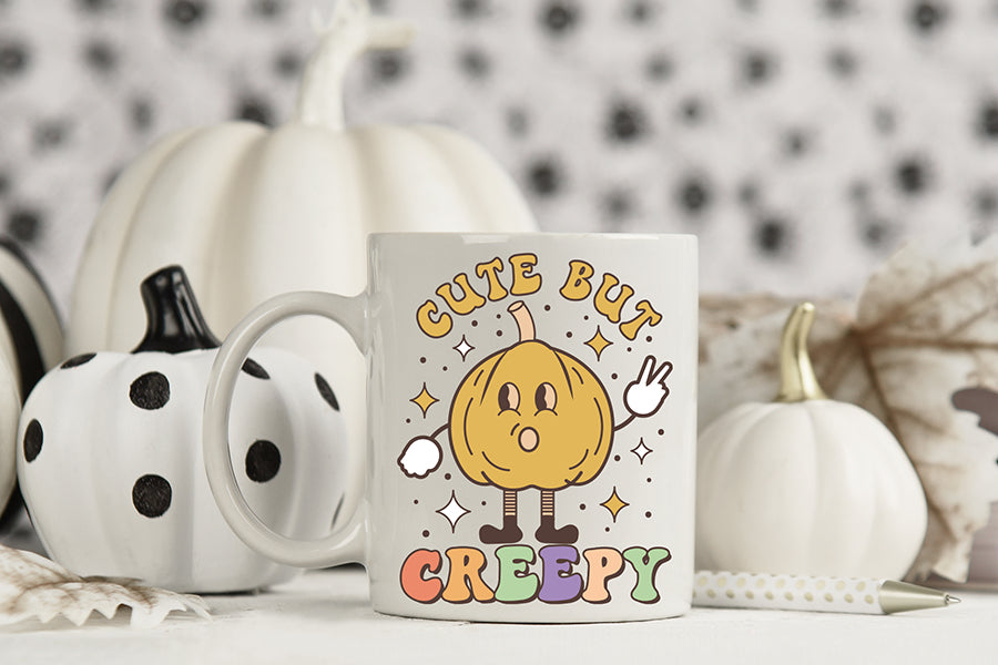 Retro Halloween Sublimation - Cute But Creepy