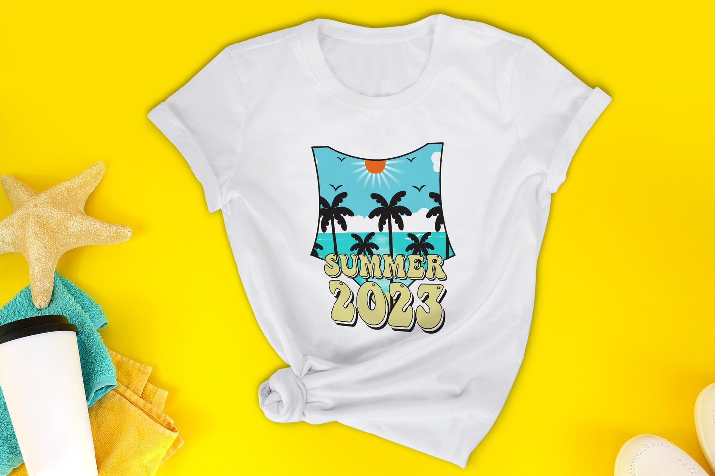 Retro Summer Sublimation - Summer 2023 PNG