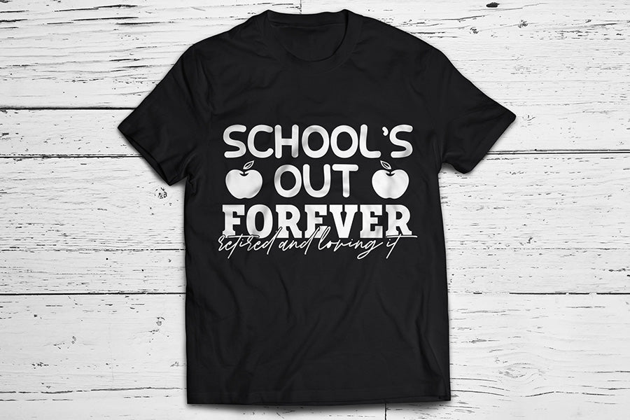School's out Forever SVG, Teacher SVG