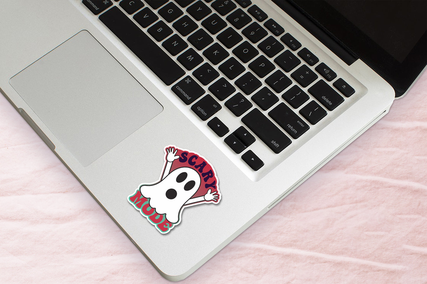 Scary Mode - Printable Halloween Sticker