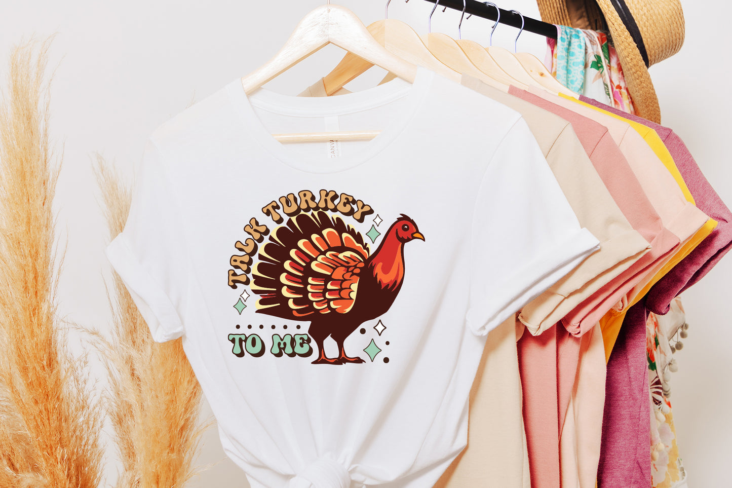 Retro Thanksgiving Sublimation Design
