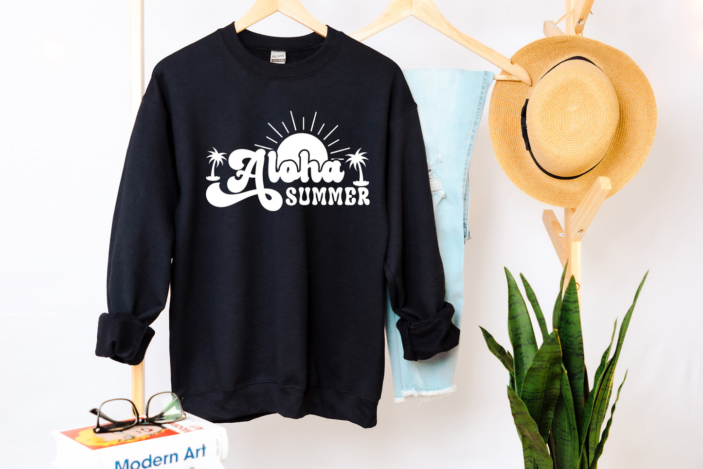 Retro Summer SVG, Aloha Summer SVG