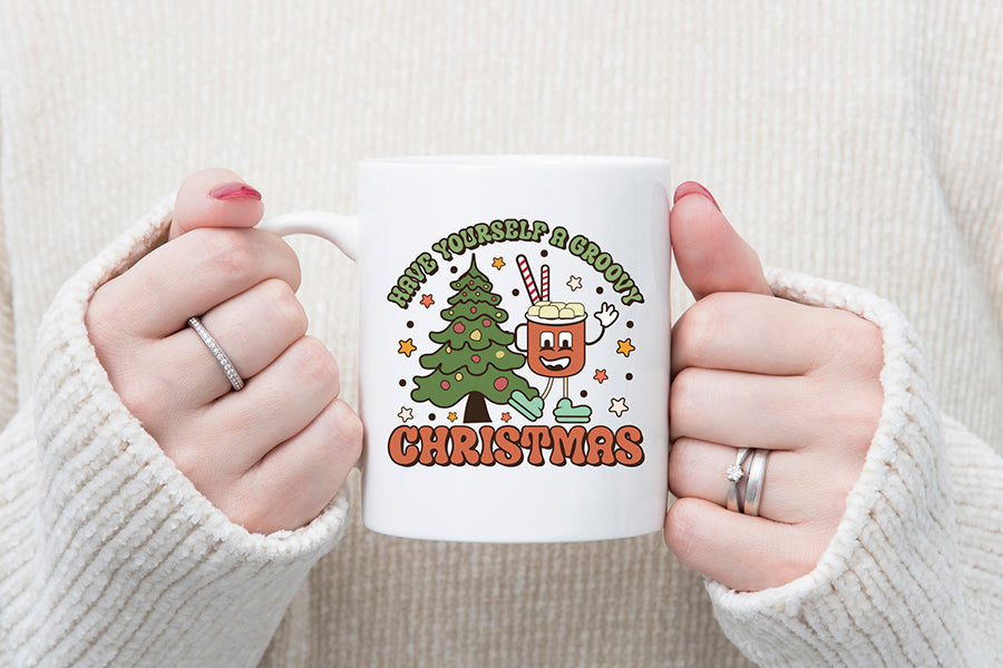 Have Yourself a Groovy Christmas Sublimation
