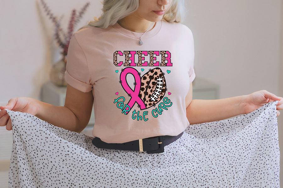Cheer for the Cure - Breast Cancer PNG