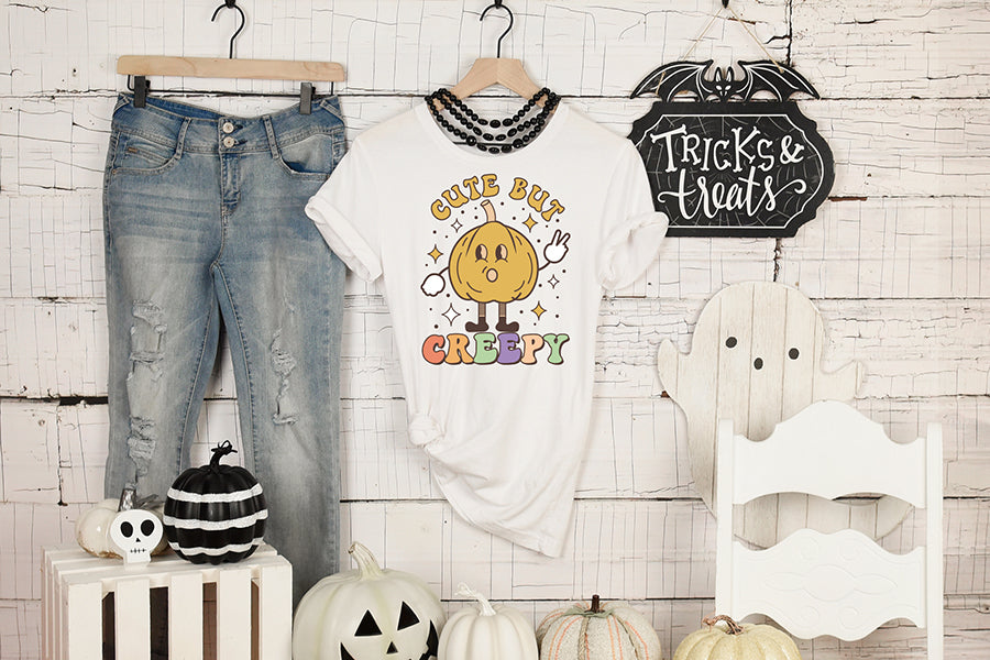 Retro Halloween Sublimation - Cute But Creepy