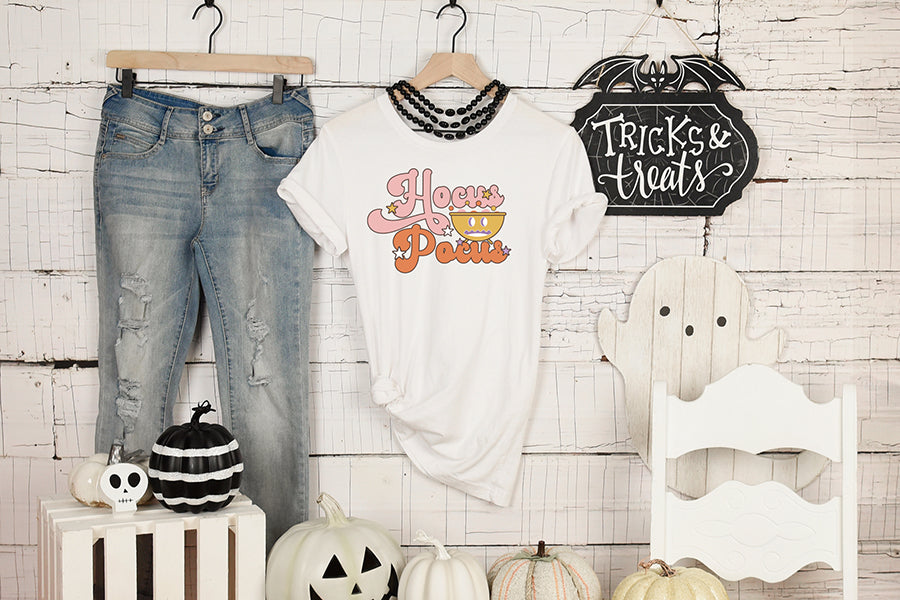 Hocus Pocus PNG | Retro Halloween Sublimation