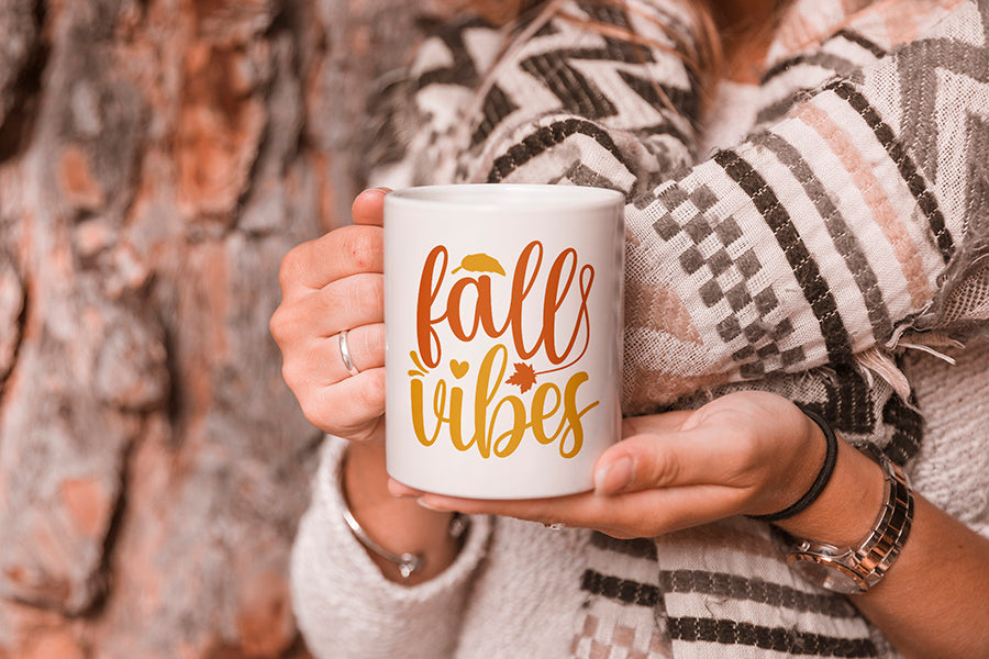 Fall SVG Design, Fall Vibes Cut File