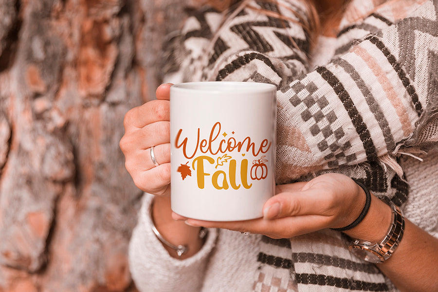 Fall SVG | Autumn SVG | Welcome Fall Cut File
