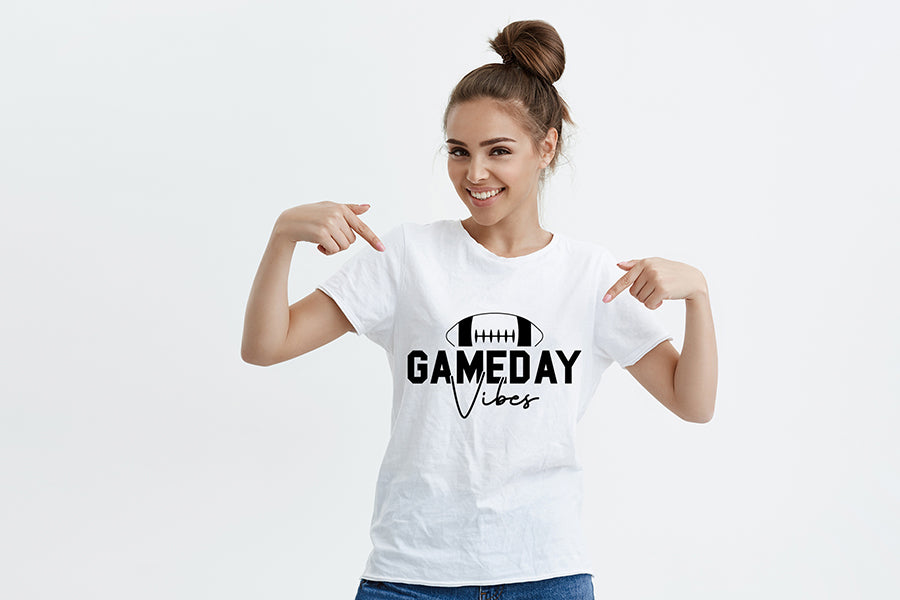 Game Day Vibes SVG - Football SVG