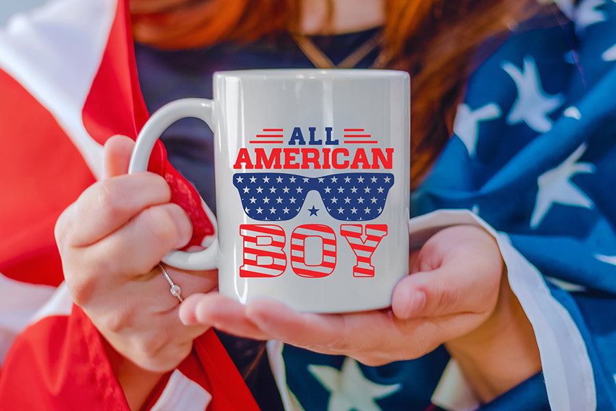 All American Boy SVG - 4th of July SVG