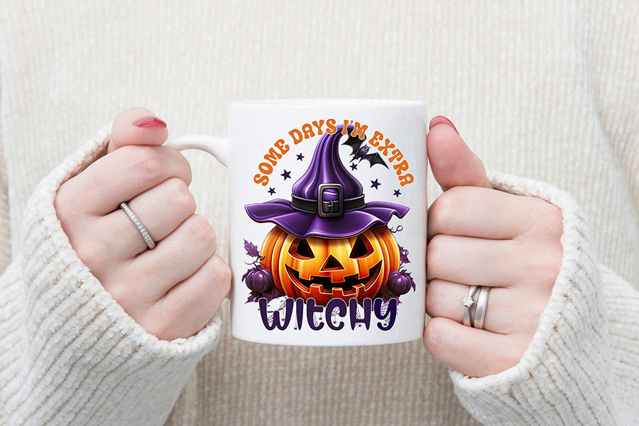 Funny Halloween Quote PNG - Some Days I'm Extra Witchy