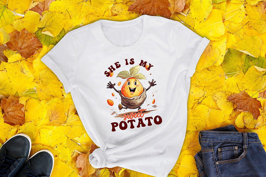 Thanksgiving PNG Sublimation | She is My Sweet Potato