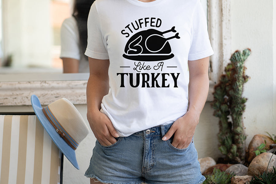Stuffed Like a Turkey SVG Cut File