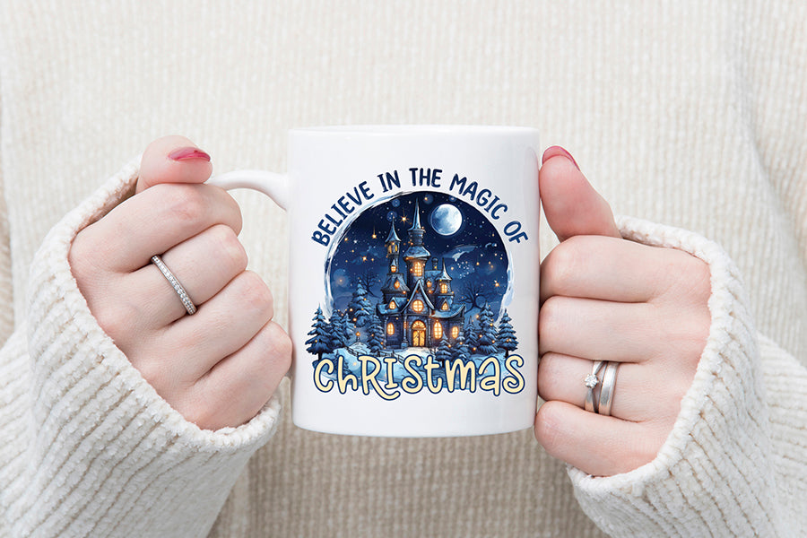 Believe in the Magic of Christmas PNG