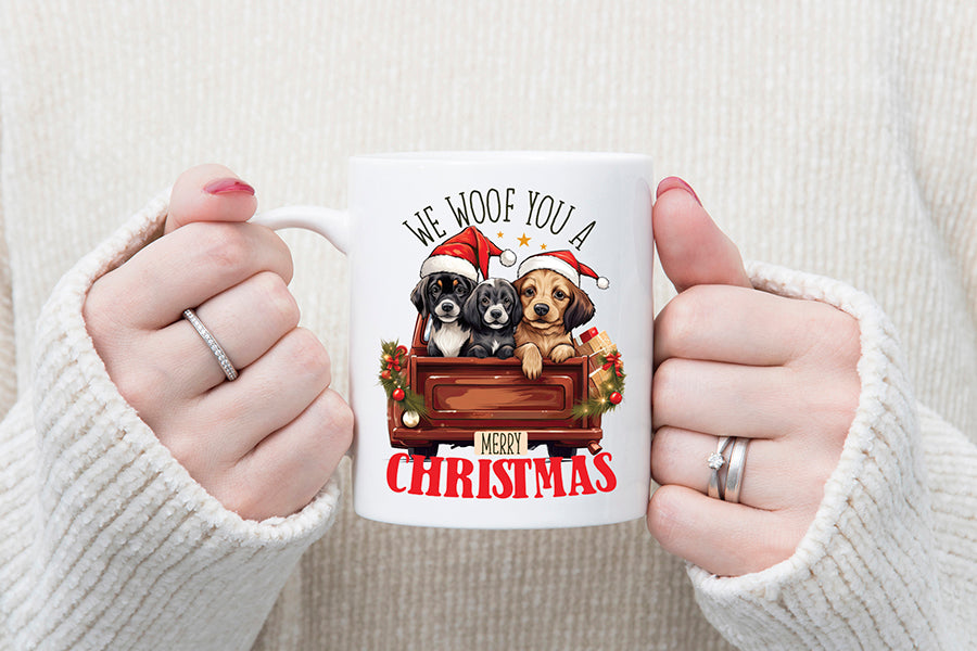 We Woof You a Merry Christmas PNG
