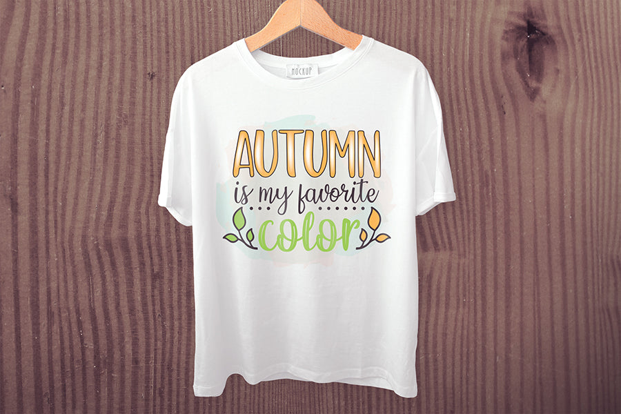 Fall Sublimation Design, Autumn is My Favorite Color