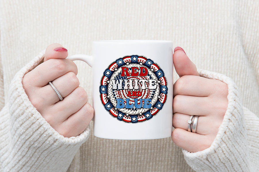 4th of July PNG | Red White and Blue