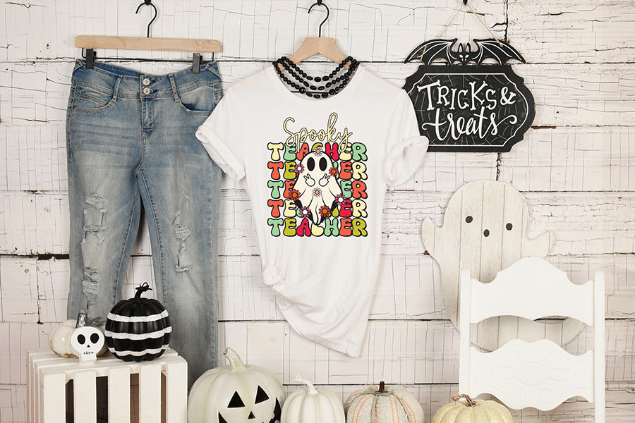 Halloween Teacher Sublimation - Spooky Teacher