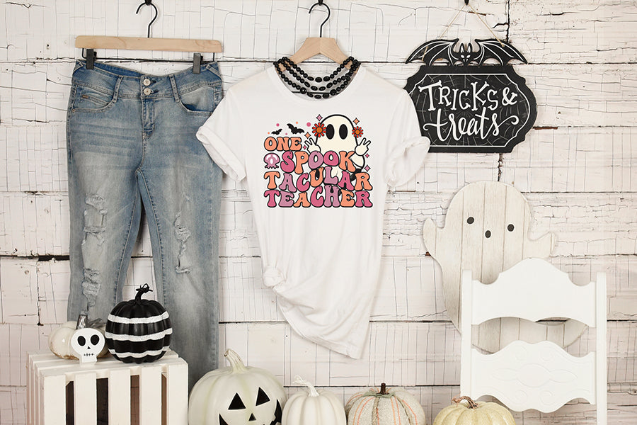 One Spooktacular Teacher PNG Sublimation