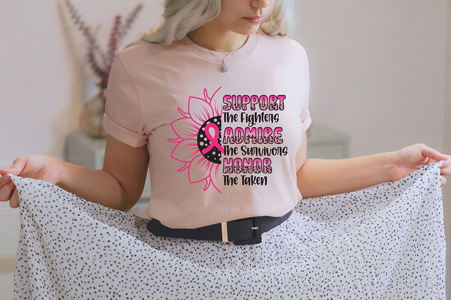 Breast Cancer Awareness PNG Sublimation