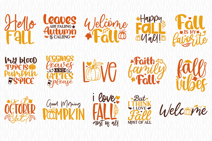 Fall SVG Mega Pack